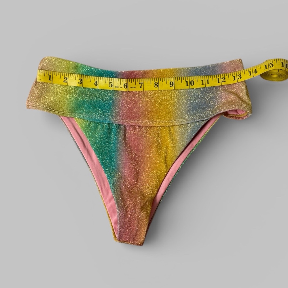 Gianni Bini Rainbow Sparkle Bikini - Picture 8 of 8